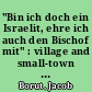"Bin ich doch ein Israelit, ehre ich auch den Bischof mit" : village and small-town Jews within the social spheres in Western German communities during the Weimar Republic