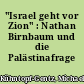 "Israel geht vor Zion" : Nathan Birnbaum und die Palästinafrage
