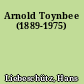 Arnold Toynbee (1889-1975)