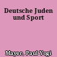 Deutsche Juden und Sport