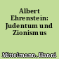 Albert Ehrenstein: Judentum und Zionismus